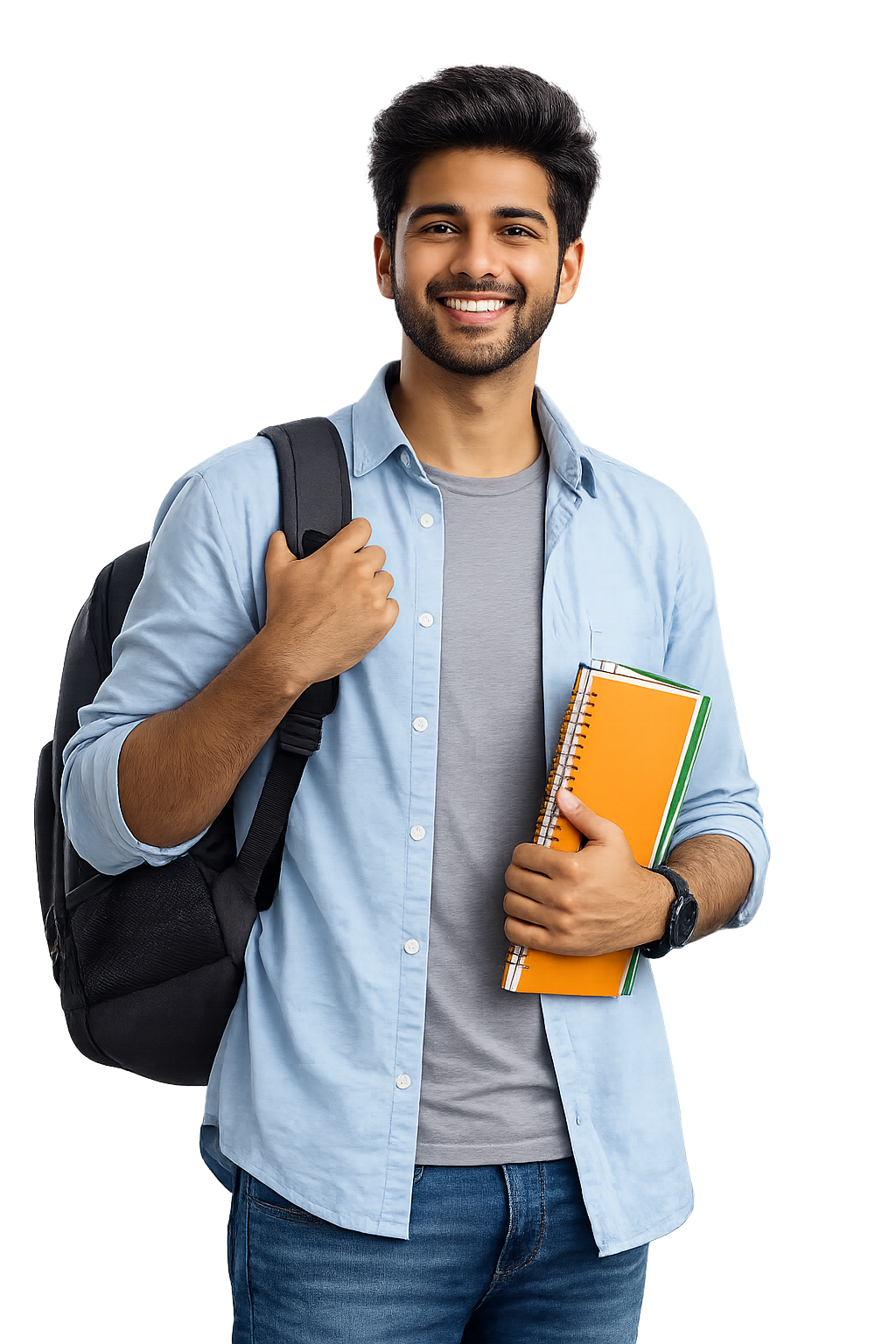 Student planning an academic journey
